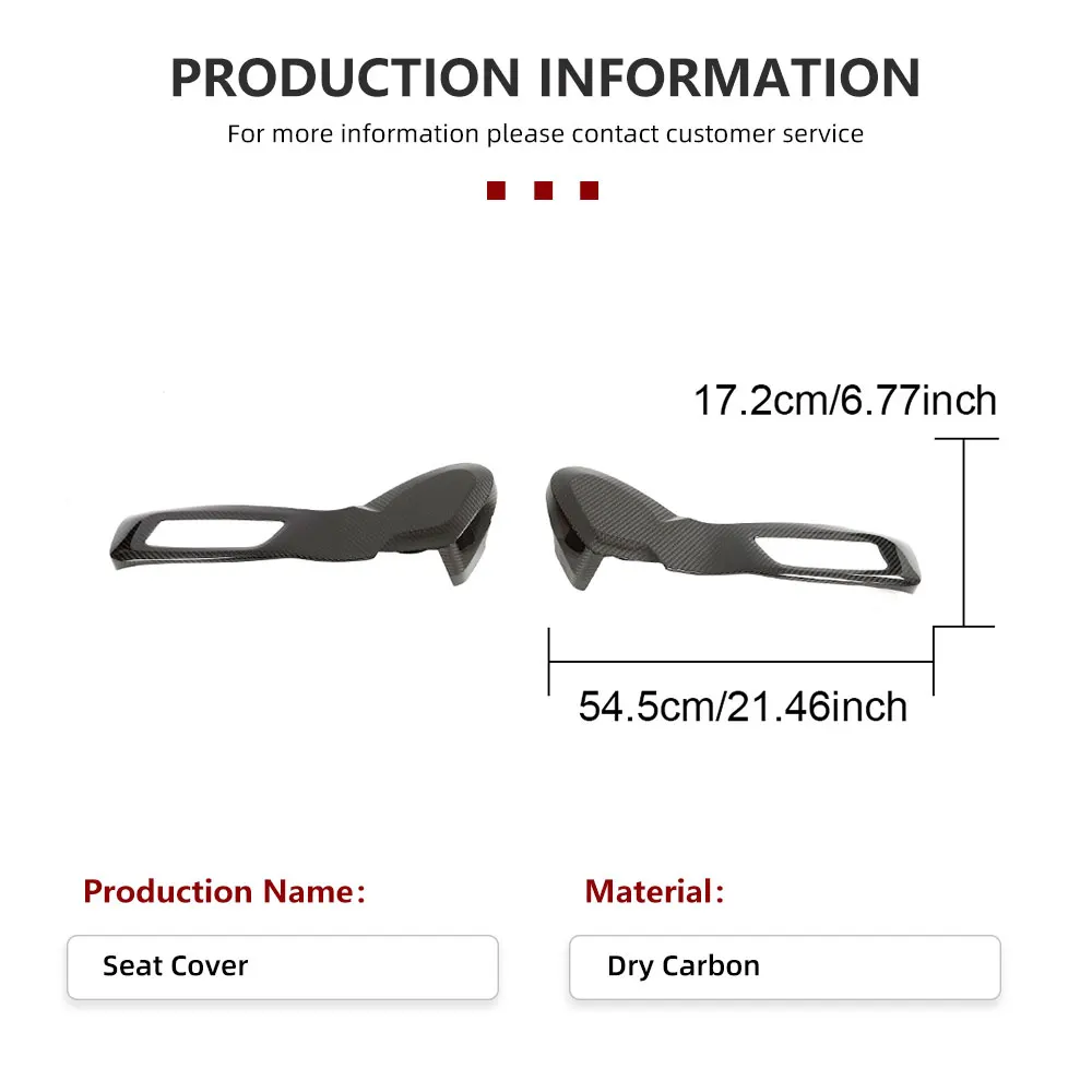Сухой карбоновый боковой чехол на рамку сиденья для BMW G80 G81 G82 G83 2021-2023 боковые