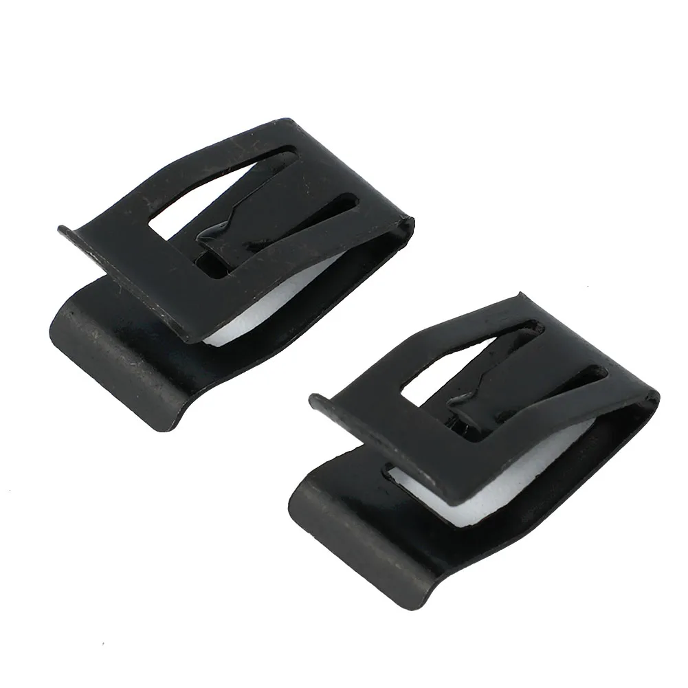 

50X Black Car Console Dash Dashboard Trim Metal Retainer Rivet Fastener Clips Auto Accessories Car Bumper Clips