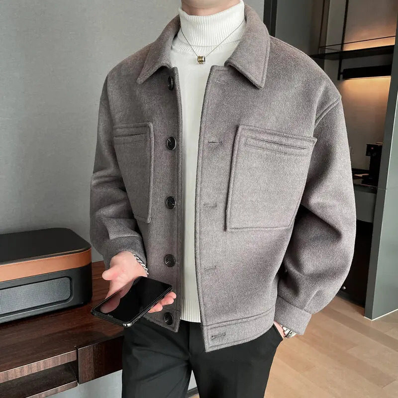 chaquetas paño lana hombre – Compra chaquetas paño lana envío gratis en AliExpress version