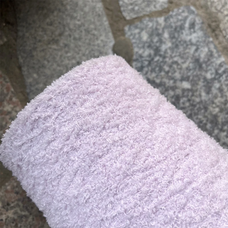 500 г уникальная светильник-фиолетовая плюшевая Коралловая флисовая пряжа для
