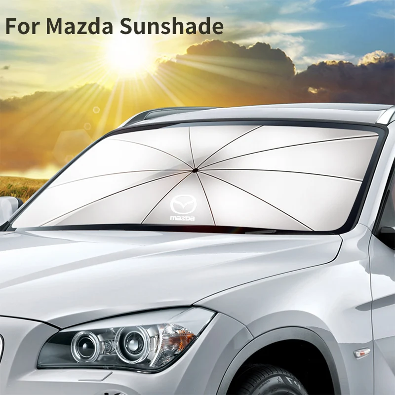 

Car Front Window Uv Shield Folding Sunshade Car Windscreen Sunshade For Mazda 6 3 CX5 5 2 323 CX7 Demio Atenza Axela MX30 CX30 C