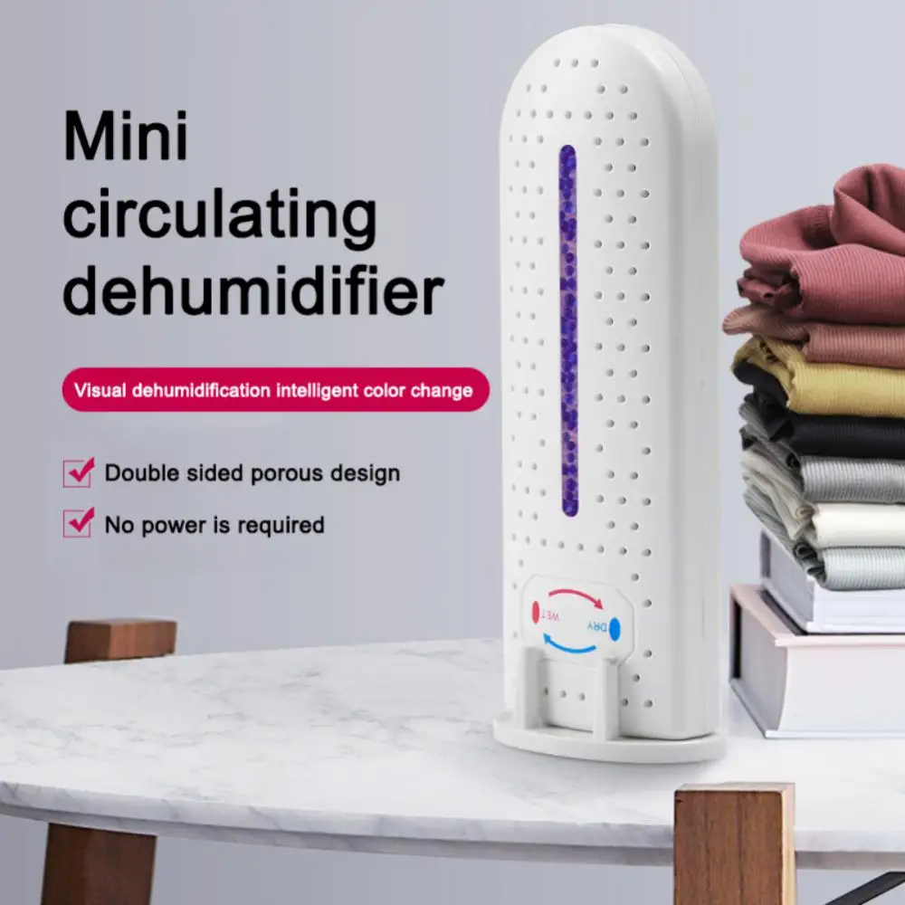 

USB Dehumidifier Mute Water Absorption Desiccant Wardrobe Dryer Moisture Air Dehumidifier Office Car Home Tool Air Distributor