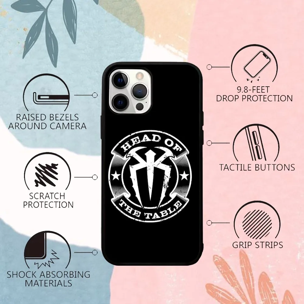 Чехол WWE S-Shield для телефона IPhone 15 14 13 Pro Max 11 12 Mini Alex зеркальный чехол беспроводной