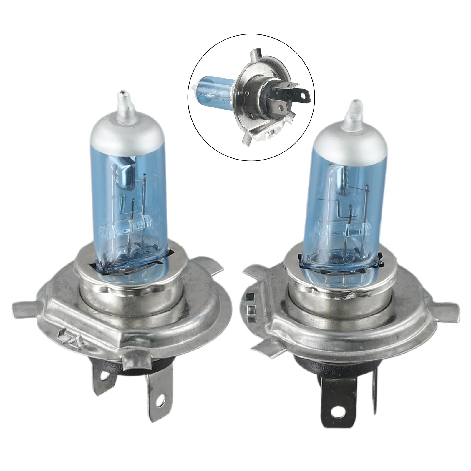 

2pcs Car H4/HB2 9003 Xenon Light S High Quality White 12V 55W 6000K Bright Light Halogen Headlight Bulb Accessories