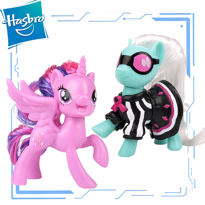 

Фирменная кукла Hasbro из натурального Маленького Пони, полный комплект, светящаяся Милая пирог, девочка-принцесса, игрушка, Рождественский ко...