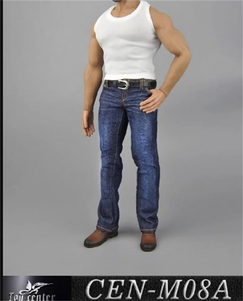 

Toy Center CEN-M08 1/6 Male Soldier Fashion Sports Tank Top Jeans Set Model High Quality Fit 12'' Action Figure Body In Stock