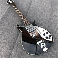 628mm 350 6 string black electric guitar5 degrees neckfixed tail bridgefingerboard has the gloss of varnish