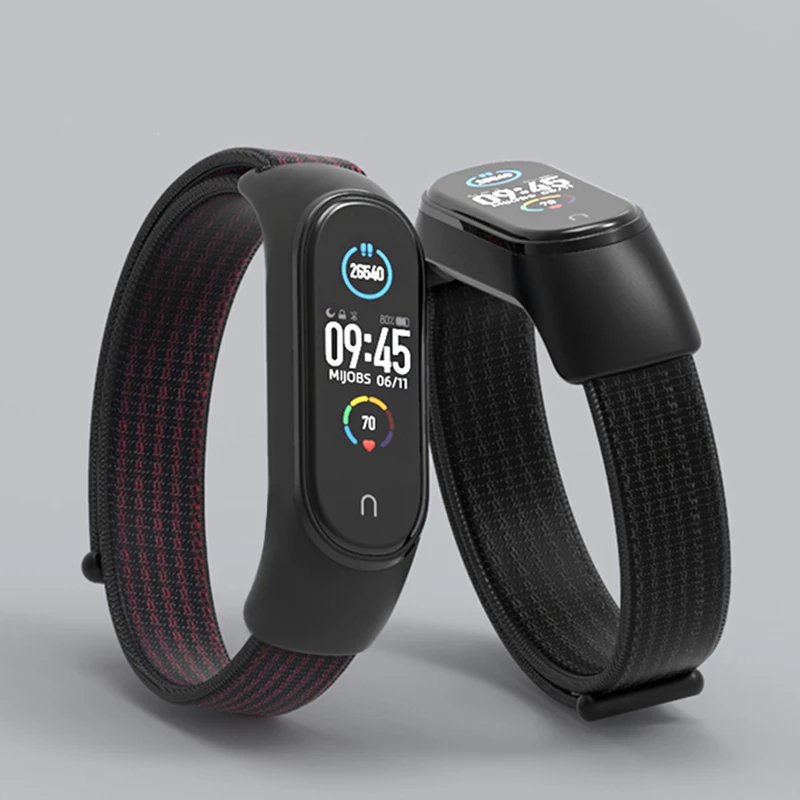 

Nylon loop For Xiaomi Mi Band 7 4 3 5 6 smartwatch Wristband Sports Correa Breathable Replacement Bracelet on Miband 6 8 Strap