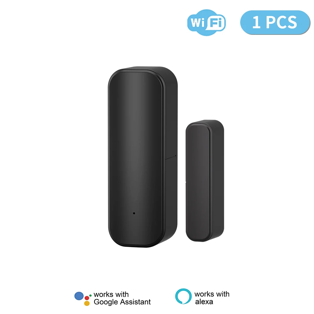 

Датчик двери Tuya Wi-Fi или Zigbee черный