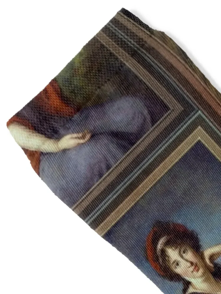 Maria Razumovskaya от Elisabeth-Louise Vigée Le Brun Old Masters Reproductions Носки Новогодние носки до щиколотки