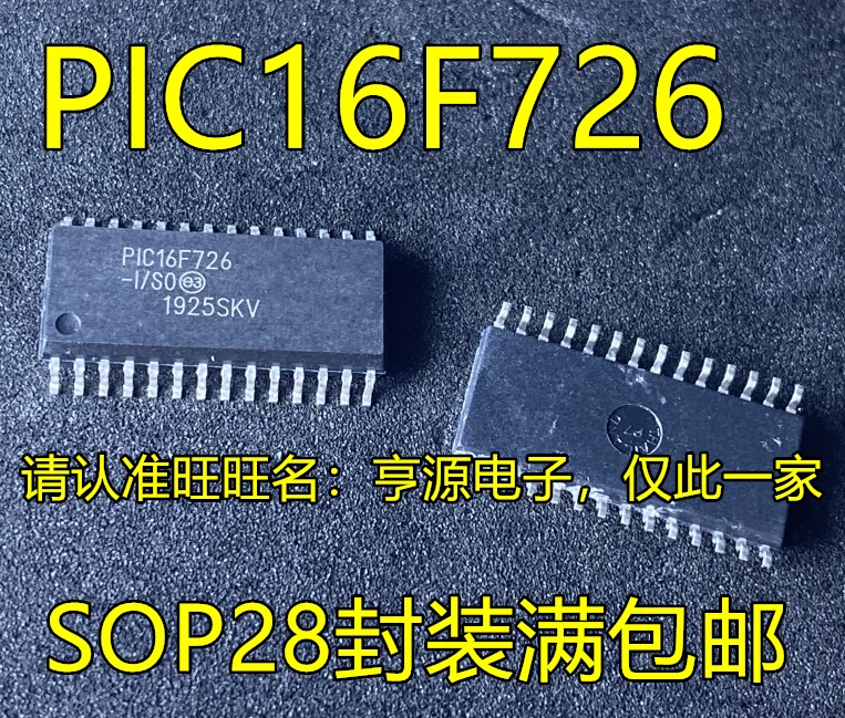 

Оригинальные новые PIC16F726 PIC16F726-I/SO SOP28 MCU IC, 10 шт.