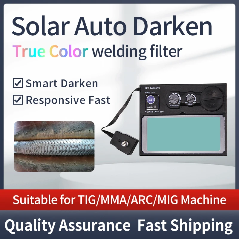 Solar Auto Darkening Filter Welding/Polish Mask/Helmet/Welde