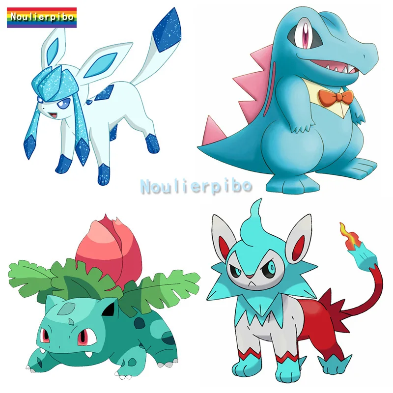 

Creative Cartoon Pokemon Car Sticker Pikachu Frog Seed Vinyl Covered Scratch Decal Motorcycle Helmet Trolley Case Laptop Decal