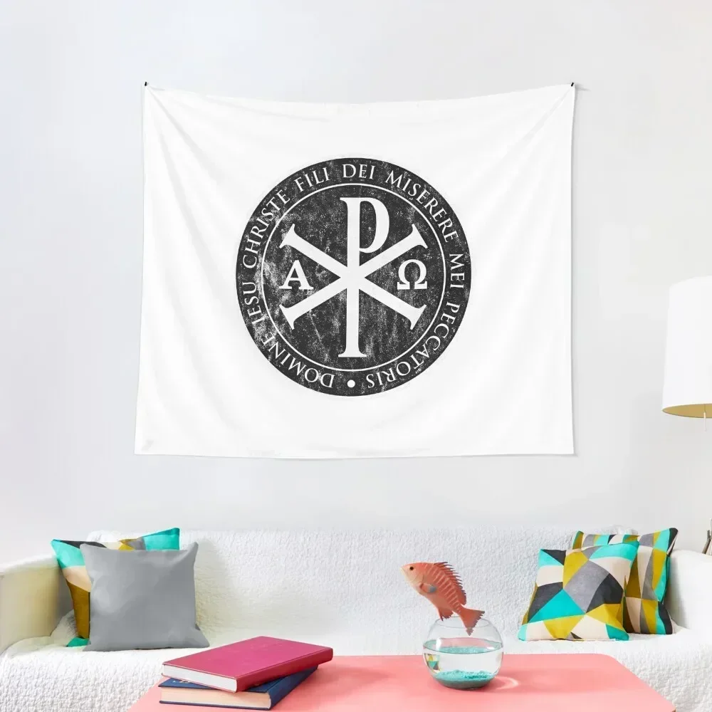 Рождественский Иисус IESU черный подарки для католиков христианские крест гобелен