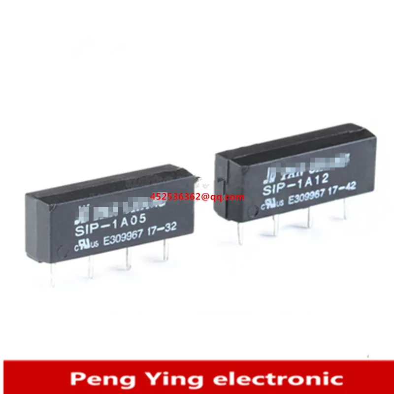 

Hight Quality 10PCS SIP-1A05 SIP-1A12 SIP-1A24 dry spring relay normally open DC5V 12V 4 pins Original Spot