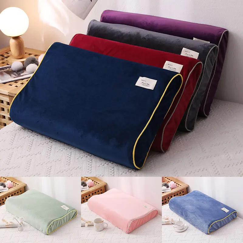 

European and American Type with Zipper Pillowcase Rectangle Pillow Cover Velvet Throw Pillow Case
