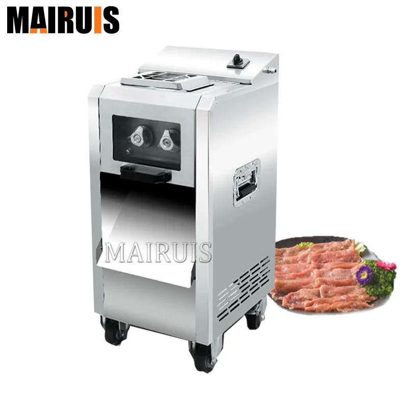 Электрическая машина для резки мяса 110 В/220 В коммерческая мясорубка овощерезка