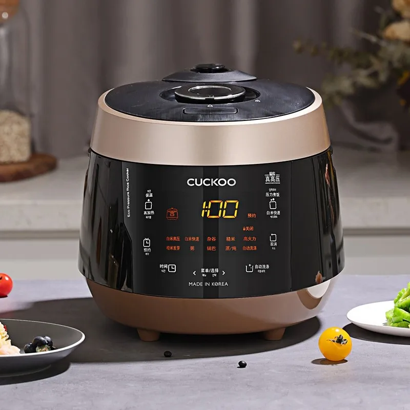 

CUCKOO Household Multi-function Rice Cooker Maifan Stone Non-stick Liner High-pressure Rice Cooker Steamed Rice Cooker 3L