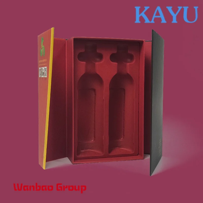 

Custom Luxury Cardboard Packing Wine Box Gift Packaging For Bottle