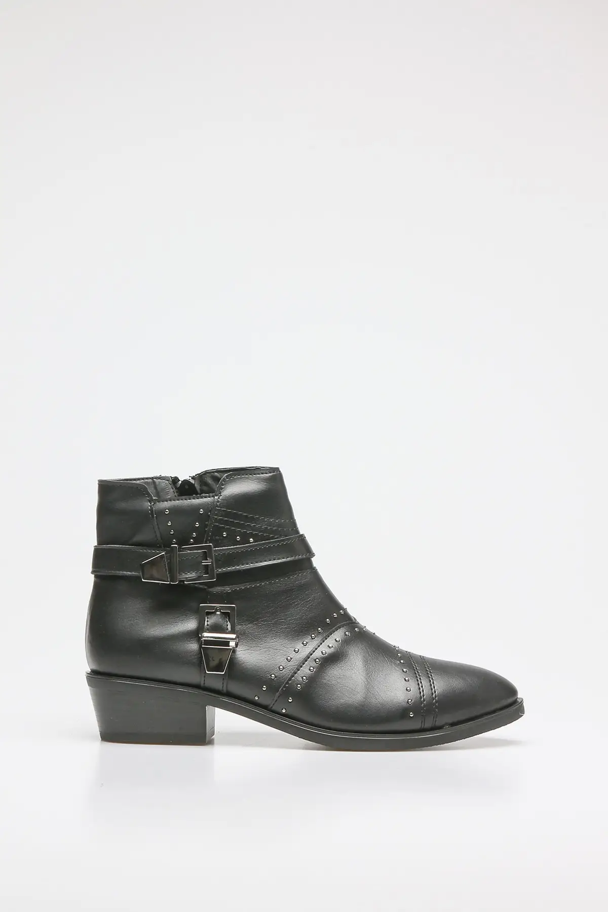 

Fashion Style Black Leather Women's Boot Boots & Bootie