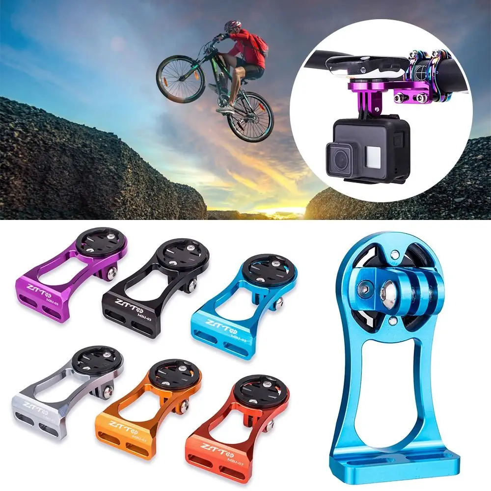 

For GarminBryton Cam Flashlight Holder Sports Computer Support Stem Bicycle Stem Mount Camera Adapter Computer Mount