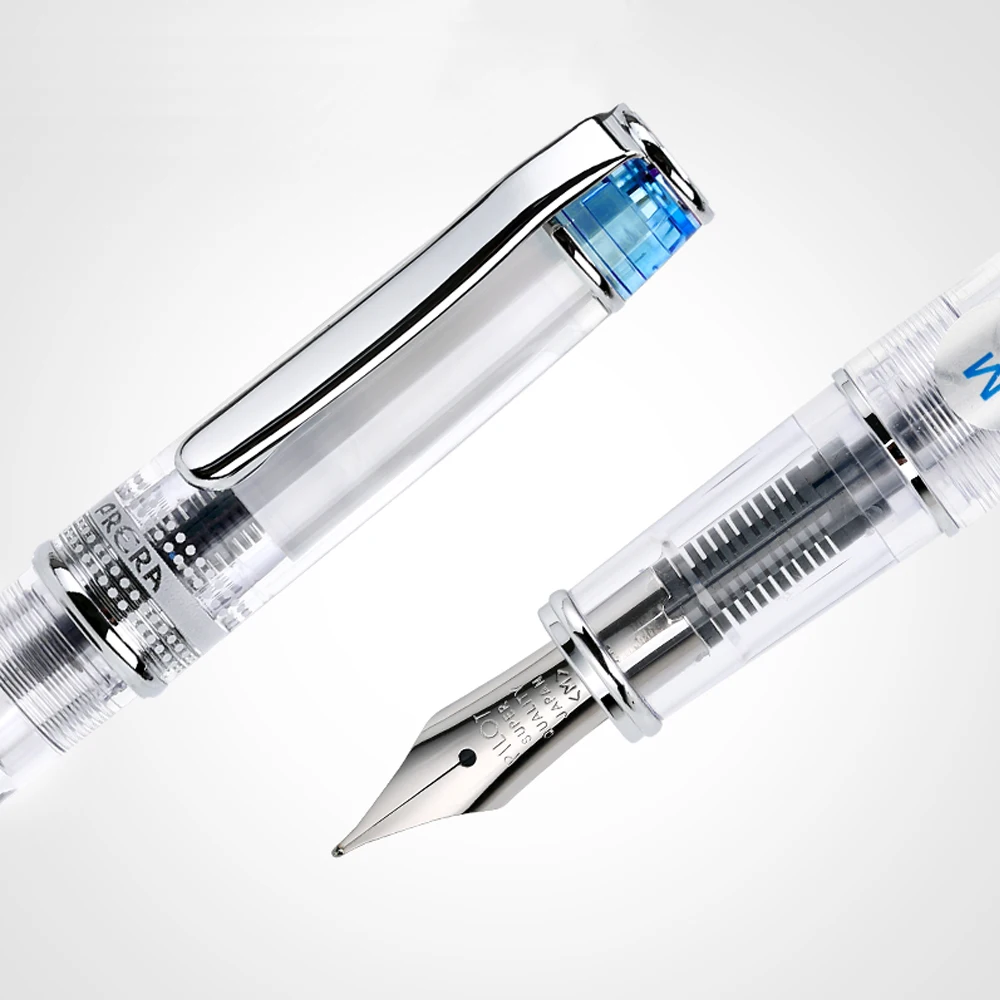 Фото Перьевая ручка PILOT PRERA FPRN-350R, чернильная ручка, милая и компактная цветная прозрачная перьевая ручка для практики №4