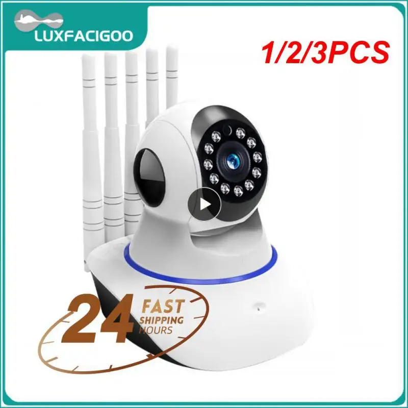 

1/2/3PCS JXLCAM WiFi IP Camera Night Vision Smart Home Camera Wide View Surveillance CCTV Camera Wireless Baby Monitor
