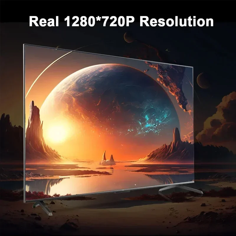 Новинка 2024 года 4K Android 11 двойной Wi-Fi6 портативный проектор 1080P 1280*720P домашний