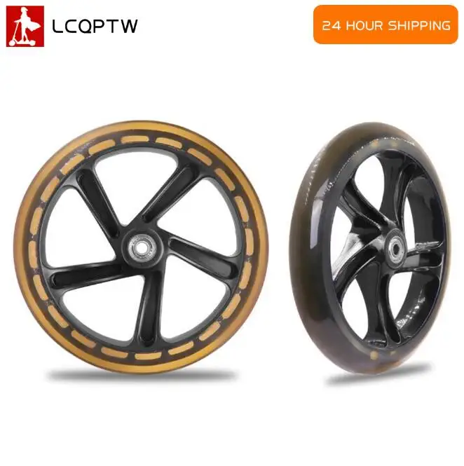 

Para A Lâmina E Os Scooters Electric Rodas Adultas Do "trotinette" De 200mm Adultos Pontapé Contínua Das De Abec 7 Dos Rolamento