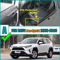 Car Floor Mats For Toyota RAV4 Hybrid 2020 2021 2022 2023 Custom Auto Foot Pads Automobile Carpet Cover Interior Accessories 3