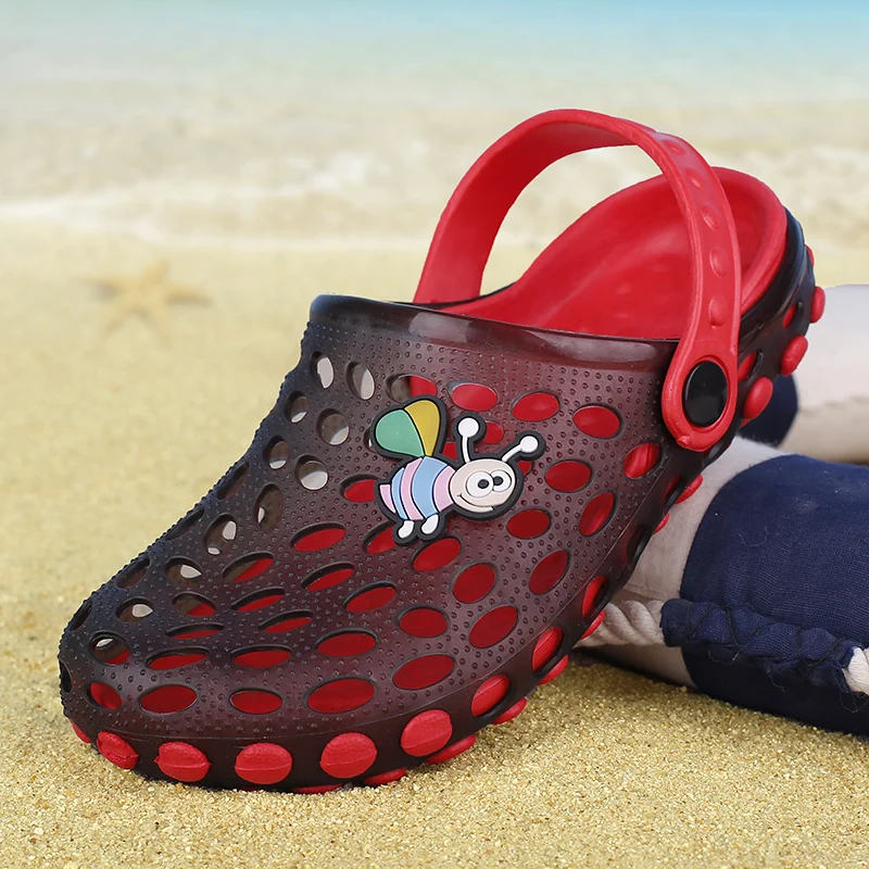 New Fashion Boys Water Shoes Summer Sandals Children 7-12 Years Kids Beach Slippers Casual Children Clogs for Boys Free Shipping