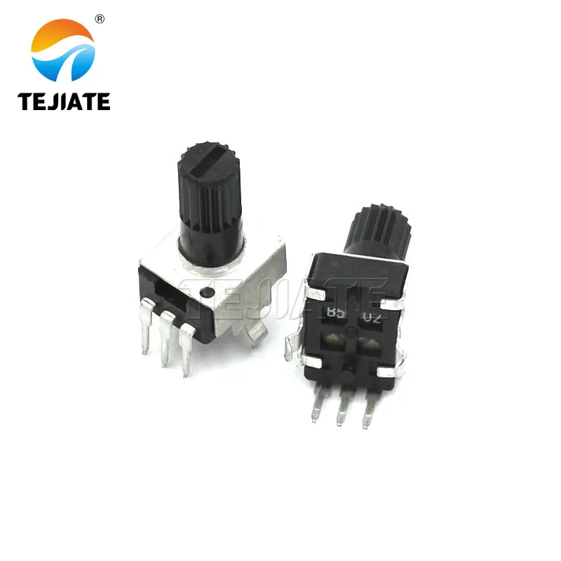 Потенциометр 0932 изогнутые ножки горизонтальный регулируемый резистор