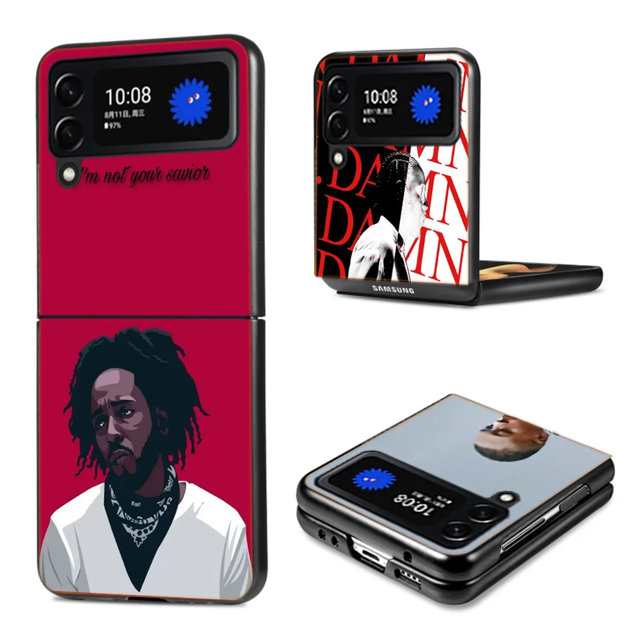 Фото Чехол для телефона Kendrick Lamar Not Like Us для Samsung Z Flip 7 6 5G Galaxy Z Flip4 Z Flip5 Z Flip3, черный, жесткий, из поликарбоната, защитный №2