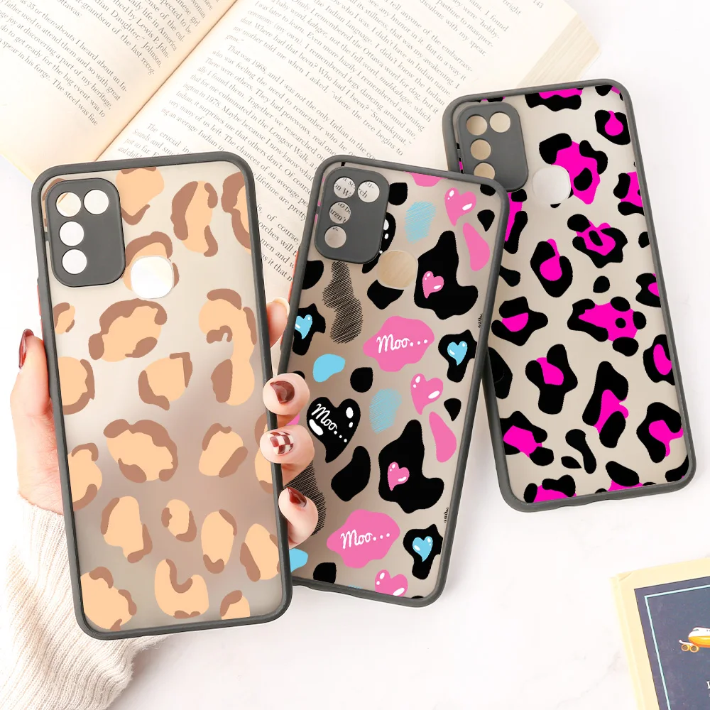 for infinix note 10 pro case leopard phone cover for infinix note10 pro hot 8 11s 9 play 10 lite smart 5 4 plus hard clear cases free global shipping