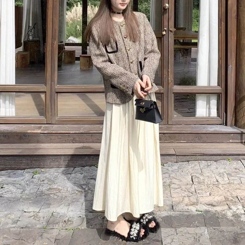 2024 жареная уличная Новая женская шерстяная куртка из янтарного соснового леса