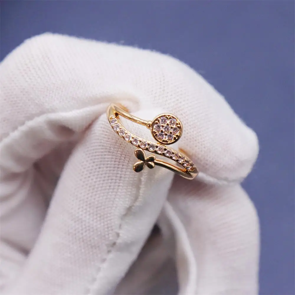 ZHONGVI регулируемые любовные кольца для женщин обручальное кольцо Модные женские