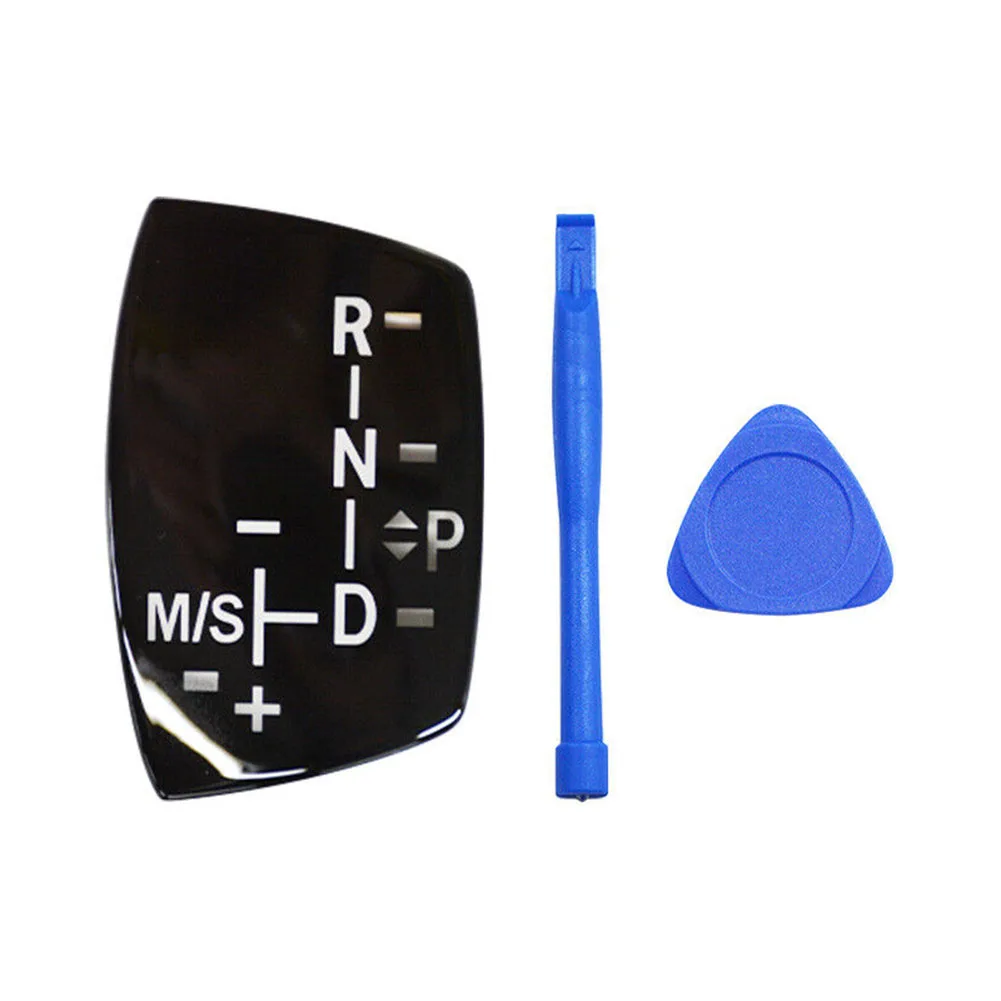 

Panel Sticker Gear Button Scratch-Resistant Shift Knob Accessory Set Button Key Cap Plastic Replacement Brand New