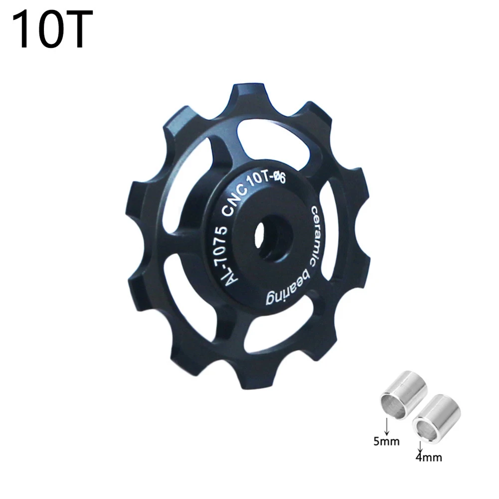 

1x 11-17T Wheel MTB Ceramic Bearing Jockey Pulley Road Bike Bicycle Rear Derailleur Bike Meroca Guide Pulleys Jockey Wheel