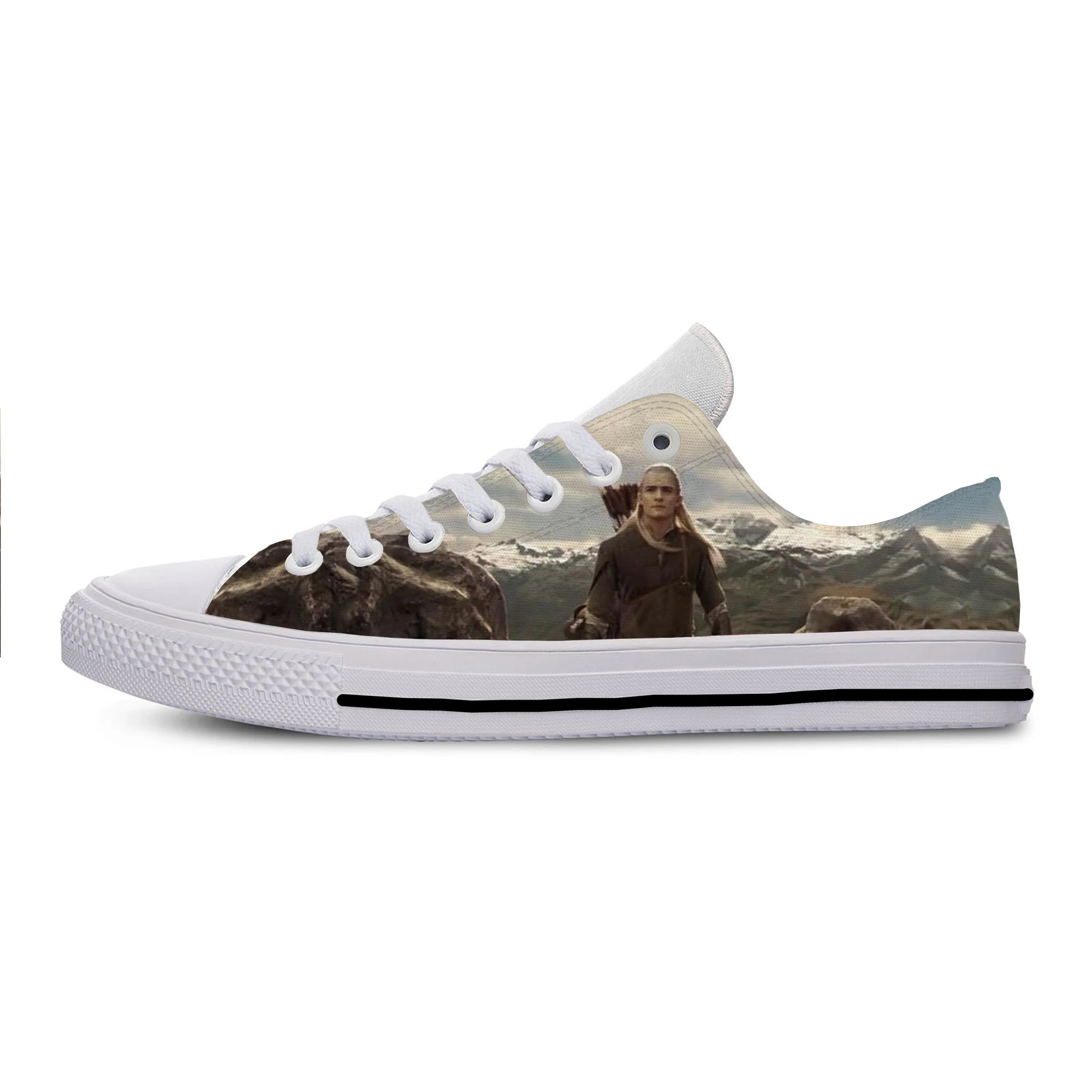 

Hot Summer Cool Fashion New Summer High Quality Sneakers Handiness Casual Shoes Men Women Orlando Bloom Low Top Board Shoes