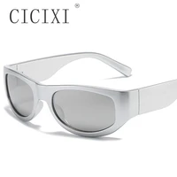 cicixi retro cat eye men punk sunglasses 2022 new colorful mirror shades goggles women outdoor sports driving sun glasses