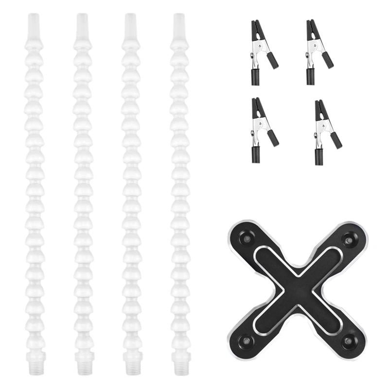 

Four-Jaw Soldering Station Cross Base Welding Assistant Multifunctional Model Aircraft Maintenance Tool