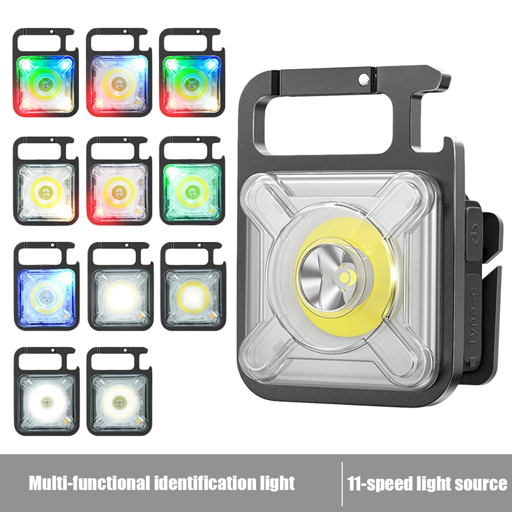 

LED Emergency Working Lamp Multifunctional COB SMD Camping Tent Lantern IPX4 Waterproof Bottle Opener for Outdoor Camping Hiking