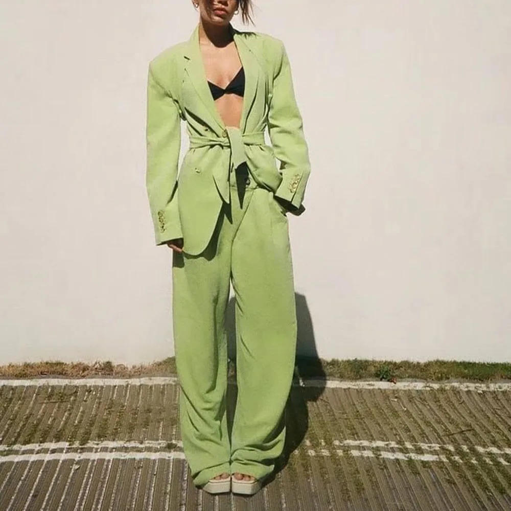 

Новинка 2022, Модный женский модный однобортный многоцелевой костюм, куртка в стиле ретро, Женский шикарный женский пиджак с длинным рукавом ...