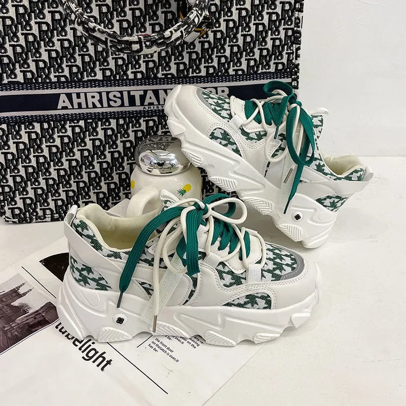 

Daddy casual shoes women's autumn and winter 2021 new sports good platform platform women's shoes autumn shoes