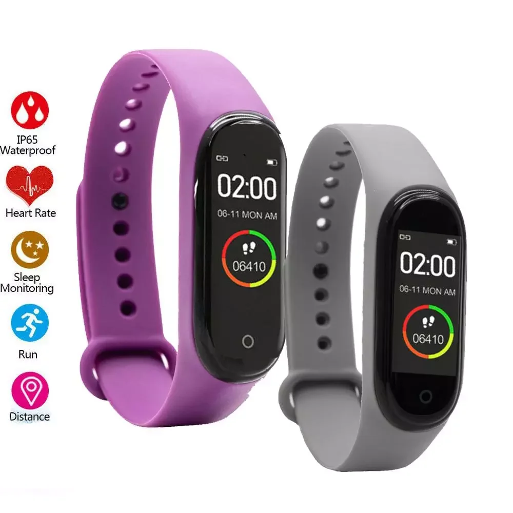 

Sports Smart Bracelets Women Men Children Heart Rate Fitness Blood Pressure Monitor Reloj Inteligente Pedometer Reminder Watches