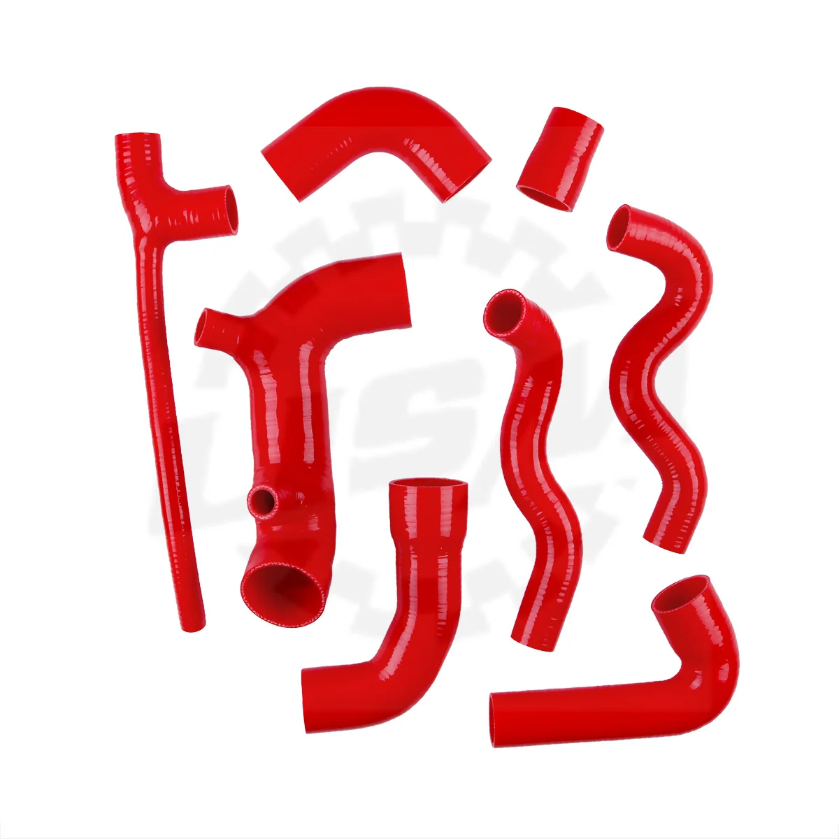 

8pcs Silicone Radiator Intake Intercooler Hose For 1989-1995 Fiat Uno Turbo IE MK2 1372cc Replacement Part 1990 1991 1992 1993