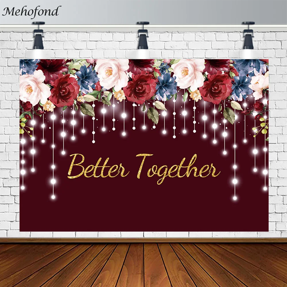 

Свадебный фон лучшие вместе цветы темно-красный праздвечерние чный декоративный фон для фотосъемки фотостудия фотосессия