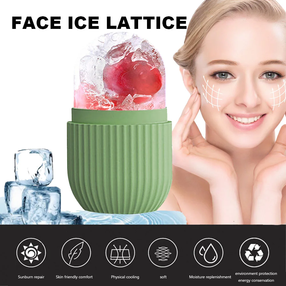 

Silicone Ice Face lifting Roller Ball Massager Mold Facial Icing Cooling Massage Cold Therapy Acne Removal Skin Care Beauty Tool