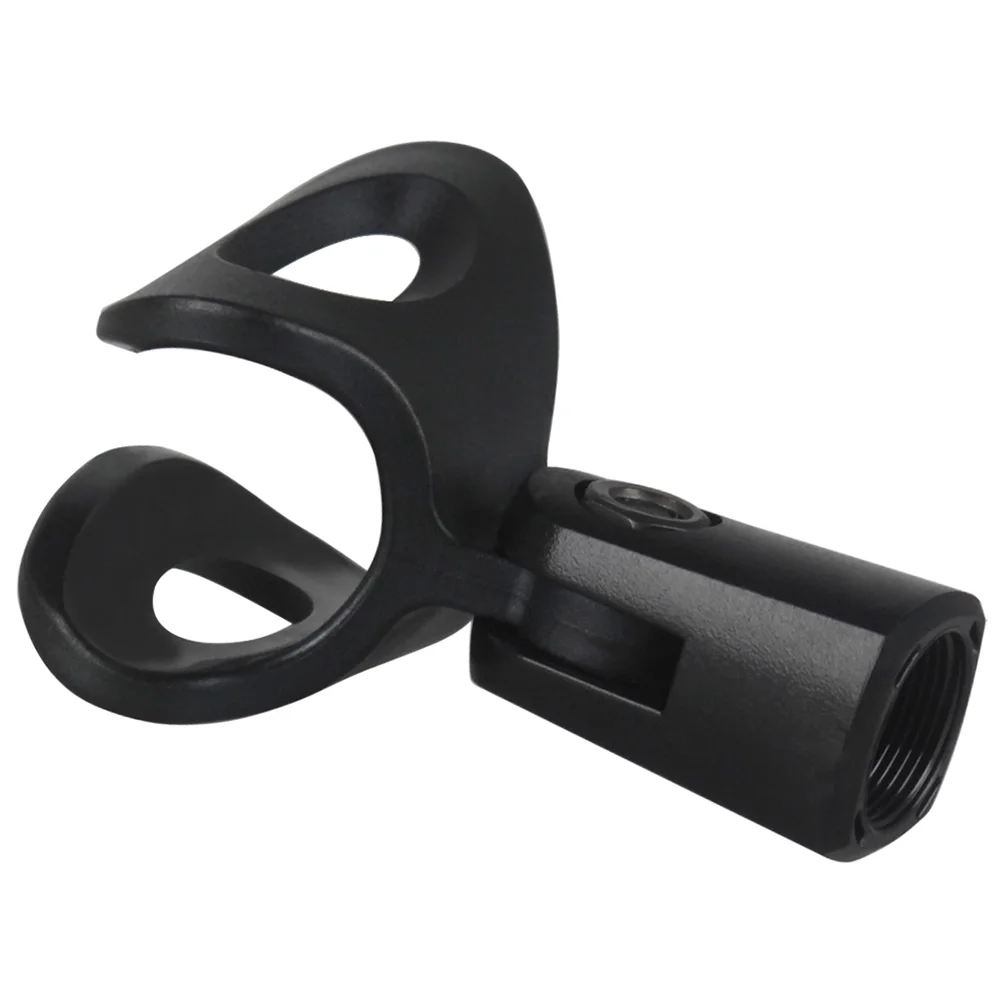 

1 Pc Hard Elliptical Microphone Clip Flexible Rotatable Adjustable Mic Holder for Dynamic Vocal Microphone Mic