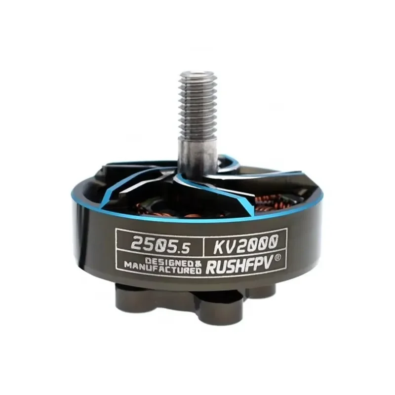 RUSHFPV VROOM Farouk 2505.5 1500KV/1850KV/2000KV Бесщеточный двигатель совместимый 5-6-дюймовый